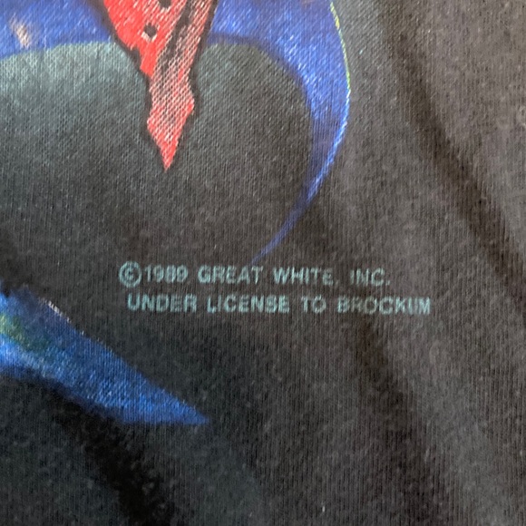 Vintage Great White 1989 Tour T-Shirt
LL - Picture 4 of 4